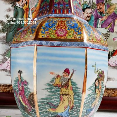 Bình Bát Giác tích Bát Tiên Quá Hải